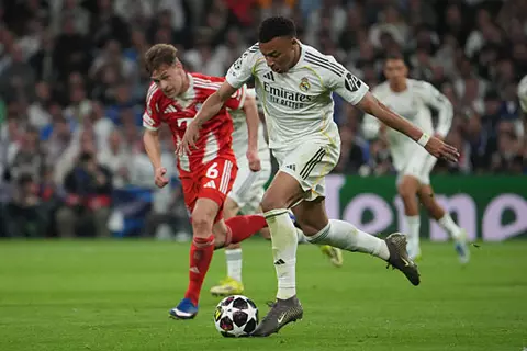 الفهد الأسمر.. مبابي أسرع لاعبي ريال مدريد في دوري الأبطال